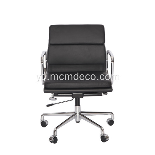 Modern Eames asọ paadi Alawọ Isakoso Alawọ